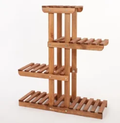 Multilevel blomsterstativ 5-hyldet RKA /82x68x25/ Brun
