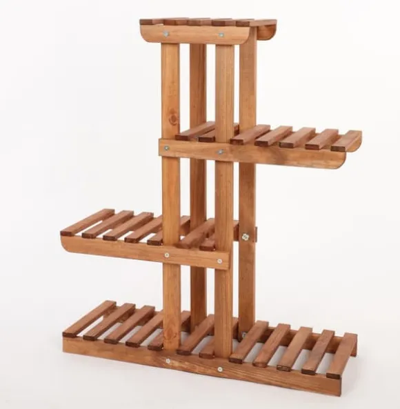 Multilevel blomsterstativ 5-hyldet RKA /82x68x25/ Brun