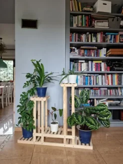 Multilevel plant stand 5-tier RKB /95x116x25/ Naturligt patineret