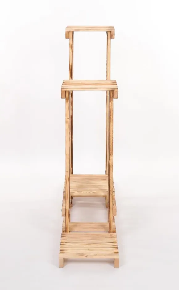 Multilevel plant stand 5-tier RKB /95x116x25/ Naturligt patineret