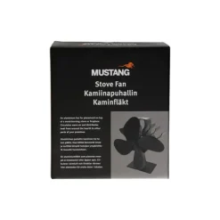 Mustang Blæser til brændeovn/pejs 4-Klinger 150 CFM