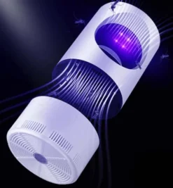 Myggefanger med LED UV lys
