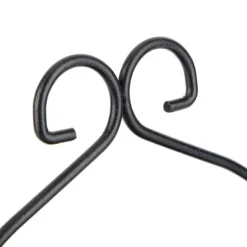 Myggespiralholder Metal Askeholder Rund Bærbar Spiral Røgelsesboks (Sort)