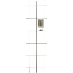 NATUR Rektangulärt galvaniserat ståltrådsnät 42,5xH145cm - Grön