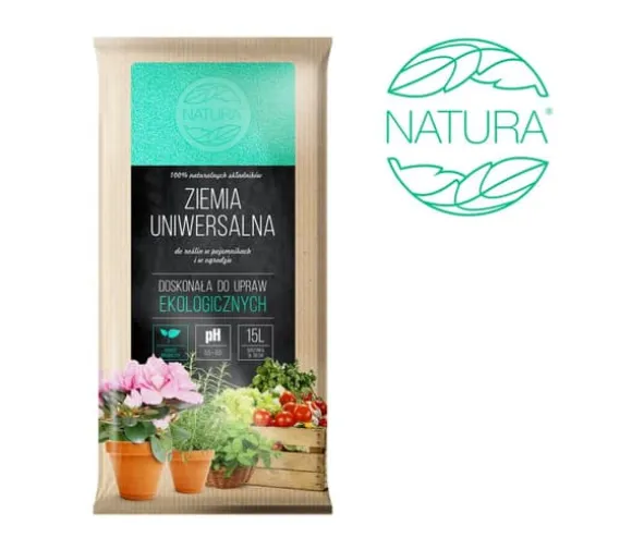 NATURA Universal Soil, perfekt til økologisk landbrug, 15L