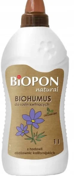 Naturlig gødning til blomstrende planter biohumus 1 l