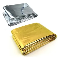 nødtæppe Survival Rescue Førstehjælp Folie Termisk tæppe 130x210cm