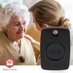 Nedis Smart Panikknap | Zigbee 3.0 | Energi fra batteritype: CR2450 | Sort