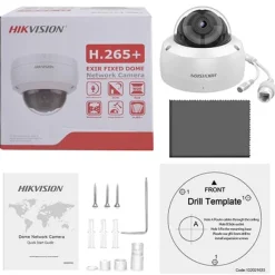 Netværkskamera, 8MP opløsning, avancerede lavlys funktioner,DS-2CD2186G2-ISU, 2.8mm