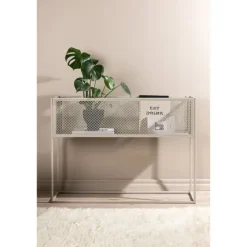 Netz kurv blomsterkasse 30x110cm beige.
