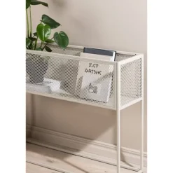 Netz kurv blomsterkasse 30x110cm beige.