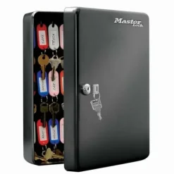 Nøgleskab Master Lock ‎9,8 x 23,9 x 30 cm 50 Nøgler Sort Stål