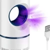 NoBzzz UV USB LAMPE INSEKTIDFØRENDE LED MYG FLUGER SOVEVÆRELSE STUE EFFEKTIV
