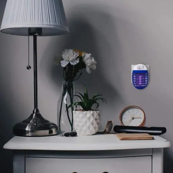 OBOSOE Electric Mosquito Killer/Insect Killer 2-pack – Indendørs og udendørs myggefanger, fluedræber med stik