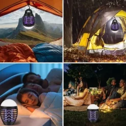 OBOSOE Mosquito Killer Outdoor 5W – Myggelampe med LED og IP66 beskyttelse, effektiv mod insekter