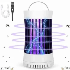 OBOSOE Myggefanger 360° USB Myggelampe – Effektiv myggedræber til indendørs og udendørs