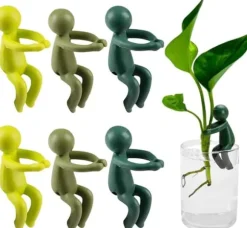 OBOSOE planteformeringsstøtte 6 stk, sød plantestativ og plantestøtte til stiklinger og indendørs have