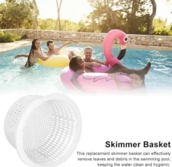 OBOSOE Pool Skimmer Kurv 19 cm – Reservedel til overfladerengøring, holdbar og nem at samle