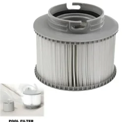 OBOSOE Poolfilter til MSPA Oppustelige Pools FD2089 6-Pak