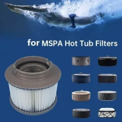 OBOSOE Poolfilter til MSPA Oppustelige Pools FD2089 6-Pak