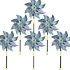 OBOSOE Reflective Scarecrow Windmill – 6-pak fugleafvisende middel til have og frugtplantage