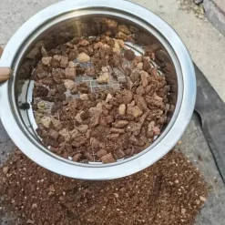 OBOSOE sigte i rustfrit stål – sigtesæt med 5 udskiftelige sigter (1 mm, 3 mm, 6 mm, 9 mm, 12 mm) – havesigte til jord, sand, sten, filtrering