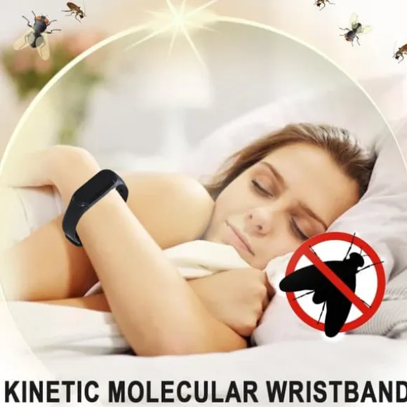 OBOSOE Wearable Myggeafvisende Armbåndsur – Effektivt myggearmbånd til udendørs aktiviteter og sommer