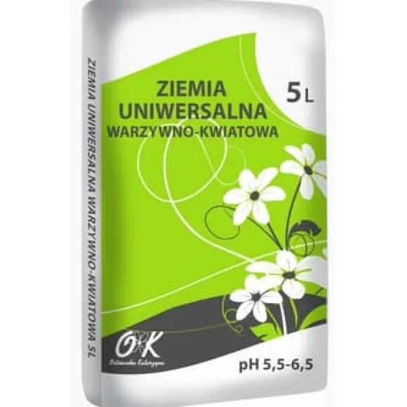 OK Universal Grøntsags- og Blomsterjord 5L