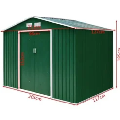 Opbevaringsskur, 7,0' x 4,2' x 6,1'