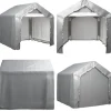 Opbevaringstelt 180x180 cm galvaniseret stål grå - Telt - Telte - Home & Living