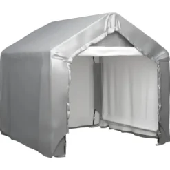 Opbevaringstelt 180x180 cm galvaniseret stål grå - Telt - Telte - Home & Living