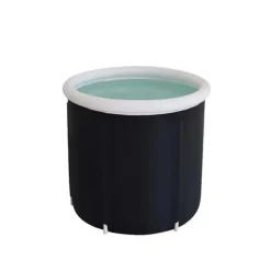 Oppustelig isbadekar, ergonomisk design, bærbar og sammenklappelig, badebøtte 002