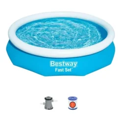 Oppustelig Pool Bestway Blå 3200 L 305 x 66 cm