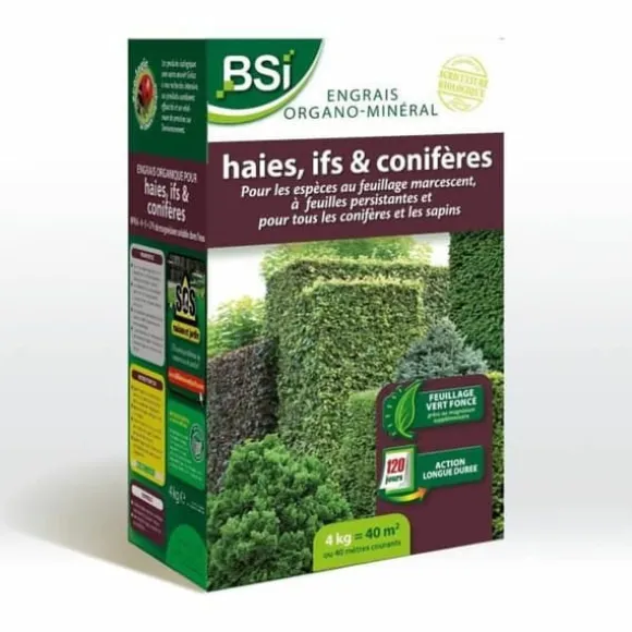 Organisk gødning BSI Hedge / Yew / Conifer 4 Kg