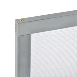 Outsunny drivhus af grantræ og polycarbonat, grå, 90x46x40cm