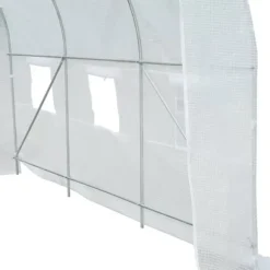 Outsunny Drivhus 350x200x200cm Foliedrivhus, Plantehus, Folie til haven