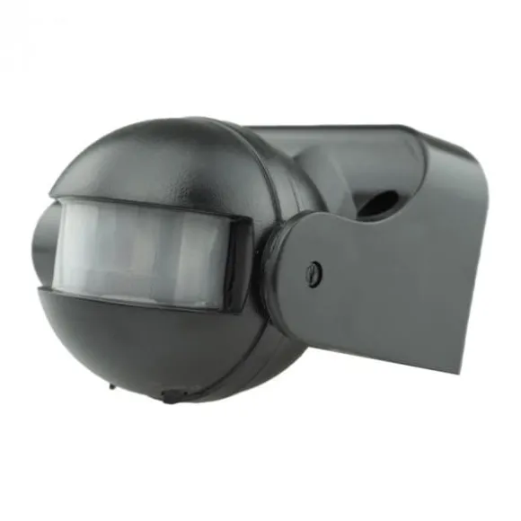 Overflademonteret bevægelsessensor sort 180ST PIR CP-2C EC20321 ECO