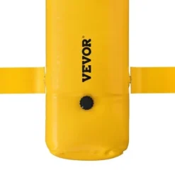 Oversvømmelsesbarriere, 732x50,8x30,5 cm, Gul, PVC