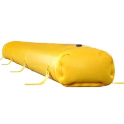 Oversvømmelsesbarriere, 732x50,8x30,5 cm, Gul, PVC