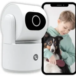 Overvågningskamera - KONYKS - CAMINI CARE 2 - Indendørs - Wifi med sirene og videoopkaldsknap