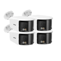 Overvågningskamera, 8MP klarhed, 180° synsvinkel,4PCS 91EV