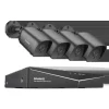 1080P 4-kanals DVR CCTV-system, udendørs vejrbeskyttede kameraer, mobil fjernovervågning.,ilføj 4 stk. Kamera-a