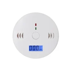 1-pak kuliltealarm med LCD-display, UL2034-standard, egnet til hjemmebrug