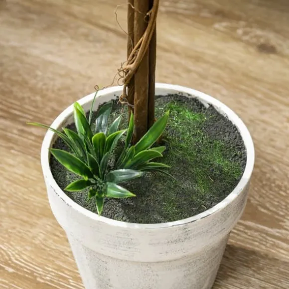 2-pak kunstig lavendel 60 cm med potte, realistisk kunstblomst til hjem & have