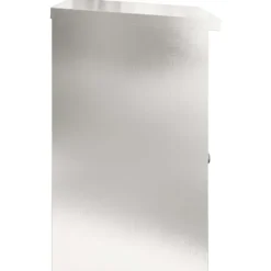 Pakke drop boks i rustfrit stål - Sikker og vandafvisende | Farve: Sort | Størrelse: 44x35x59 cm