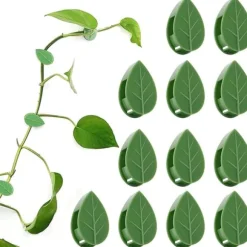 Pakke med 50 selvklæbende planteholdere, planteklemmer, klatreplanter, fastgørelsesklemmer til vægplanter til støtteplantning