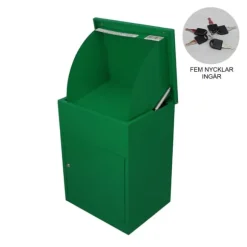 Pakkeboks Postkasse Grøn | MonsterShop