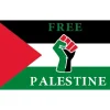 Palæstina flag 150*90 cm