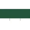 3-panelers foldbart læsejl 400x160 cm | Farve: Grøn