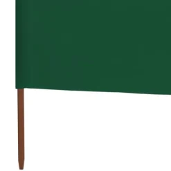 3-panelers foldbart læsejl 400x160 cm | Farve: Grøn